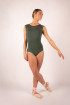 Ballet Rosa white lace women leotard