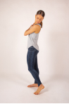 Grey Maevy Coco Bamboo Tank Top