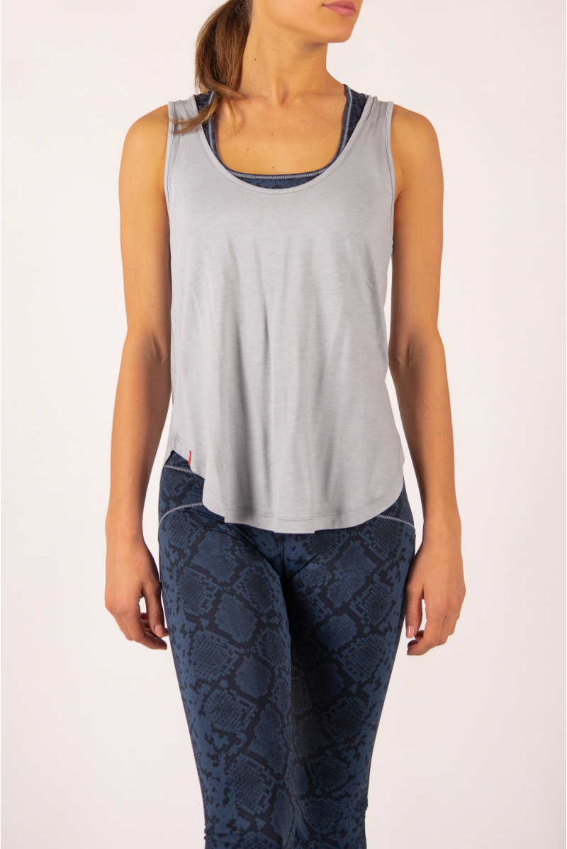 Débardeur en bambou Maevy Coco gris