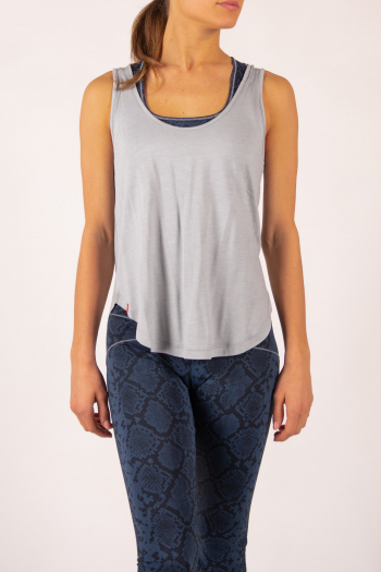 Grey Maevy Coco Bamboo Tank Top