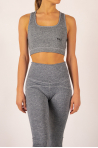 Yoga bra Yuj Ajna grey mottled