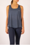 Tank top Leotee black and gold