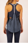 Tank top Leotee black and gold
