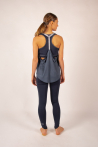 Tank top Leotee black and gold