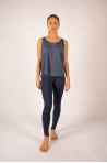 Tank top Leotee black and gold