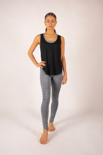 Black Maevy Coco Bamboo Tank Top