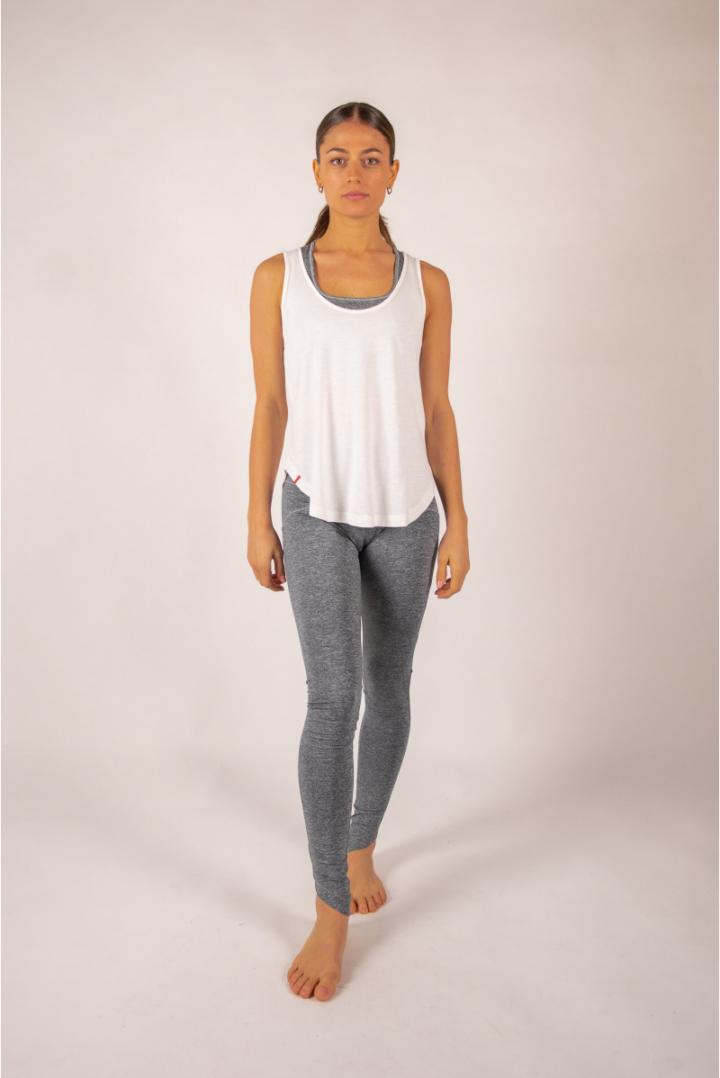 Débardeur en bambou Maevy Coco blanc