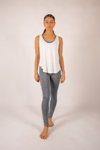Débardeur en bambou Maevy Coco blanc
