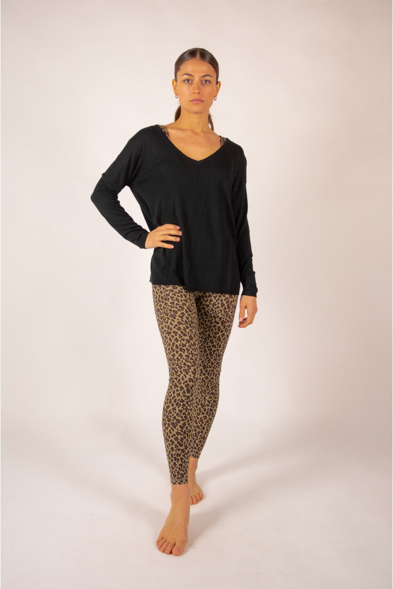 Pull bambou cachemire Cementine Absolut Cashmere écru