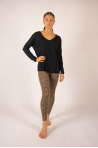 Pull bambou cachemire Cementine Absolut Cashmere écru