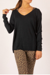 Pull bambou cachemire Cementine Absolut Cashmere écru