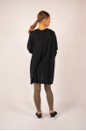 Gilet long bambou cachemire Sirine Absolut Cashmere noir