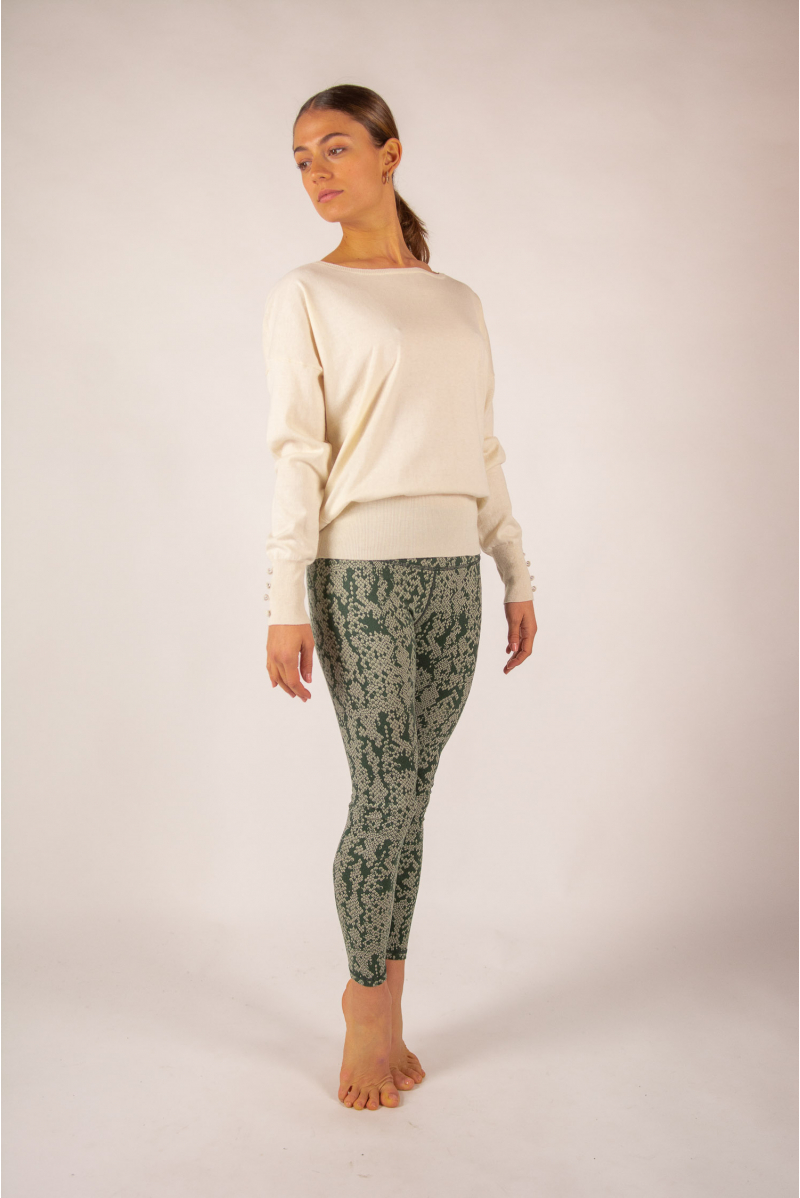 ecru cashmere sweater