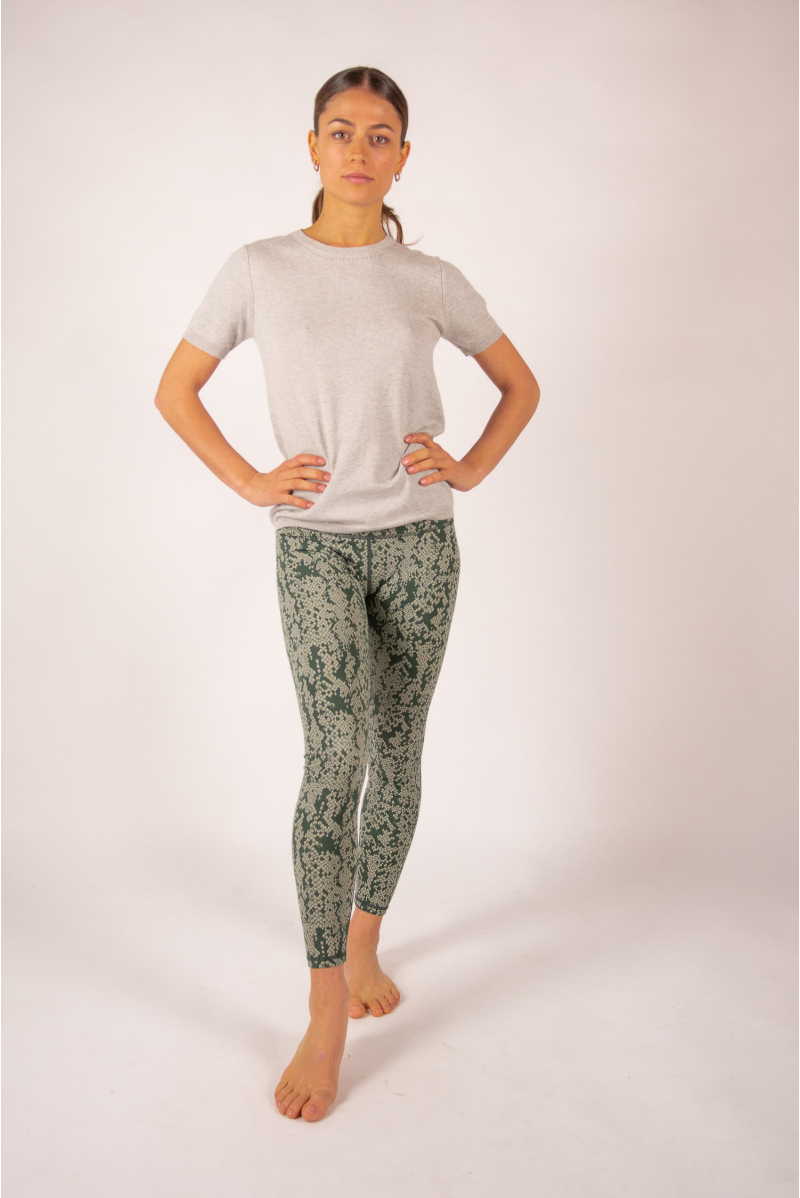 Luna Absolut Cashmere Cotton Cashmere T-shirt mottled gray