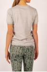 Luna Absolut Cashmere Cotton Cashmere T-shirt mottled gray