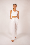 Majestic Filatures white linen pants