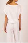 Majestic Filatures white linen pants