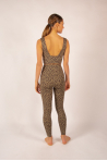 Brassière haute Delta Varley Coffee Cheetah