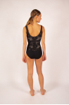 Repetto D0733 Black Lace Leotard