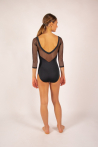 Repetto black long sleeves leotard D0678