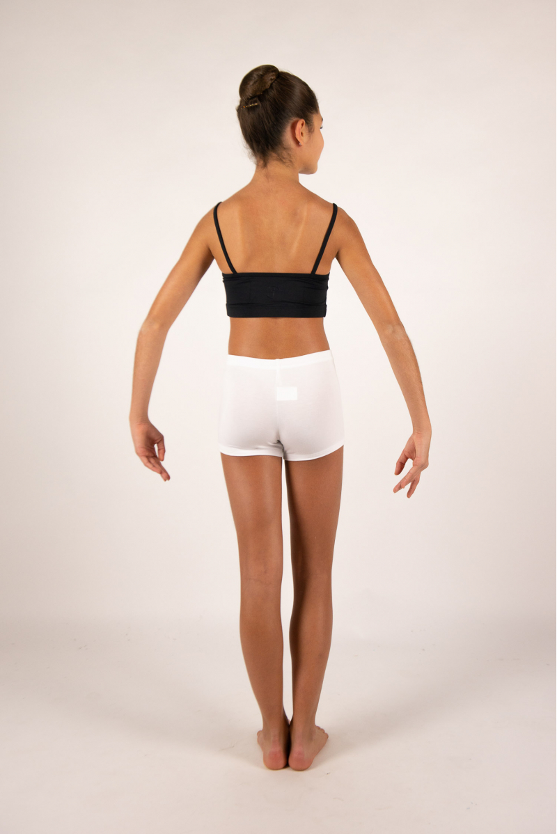 Short Temps Danse Visu Jr blanc