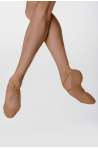 Wear Moi split-sole stretch canvas slippers Vesta Tan