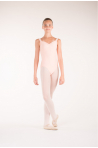 Wear Moi Galate peach leotard