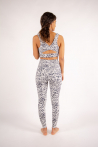 Legging Century Varley Grey Blue Mix Cheetah