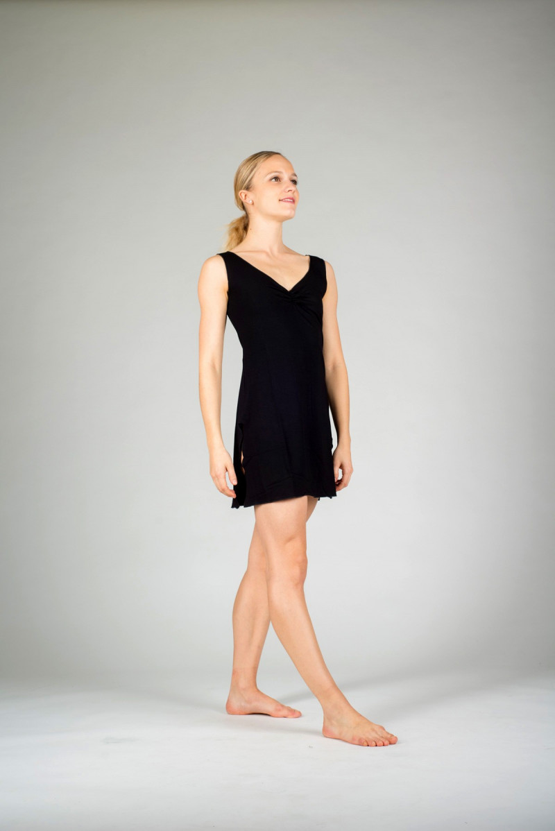 Temps danss Violine black tunic dress