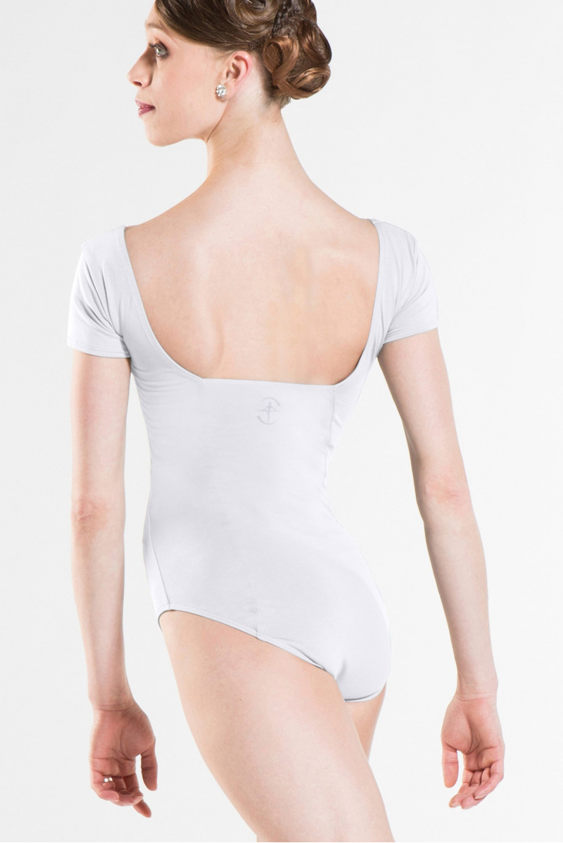 Justaucorps Wear Moi Odalia coton femme blanc