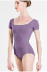 Justaucorps Wear Moi Odalia coton femme prunelle