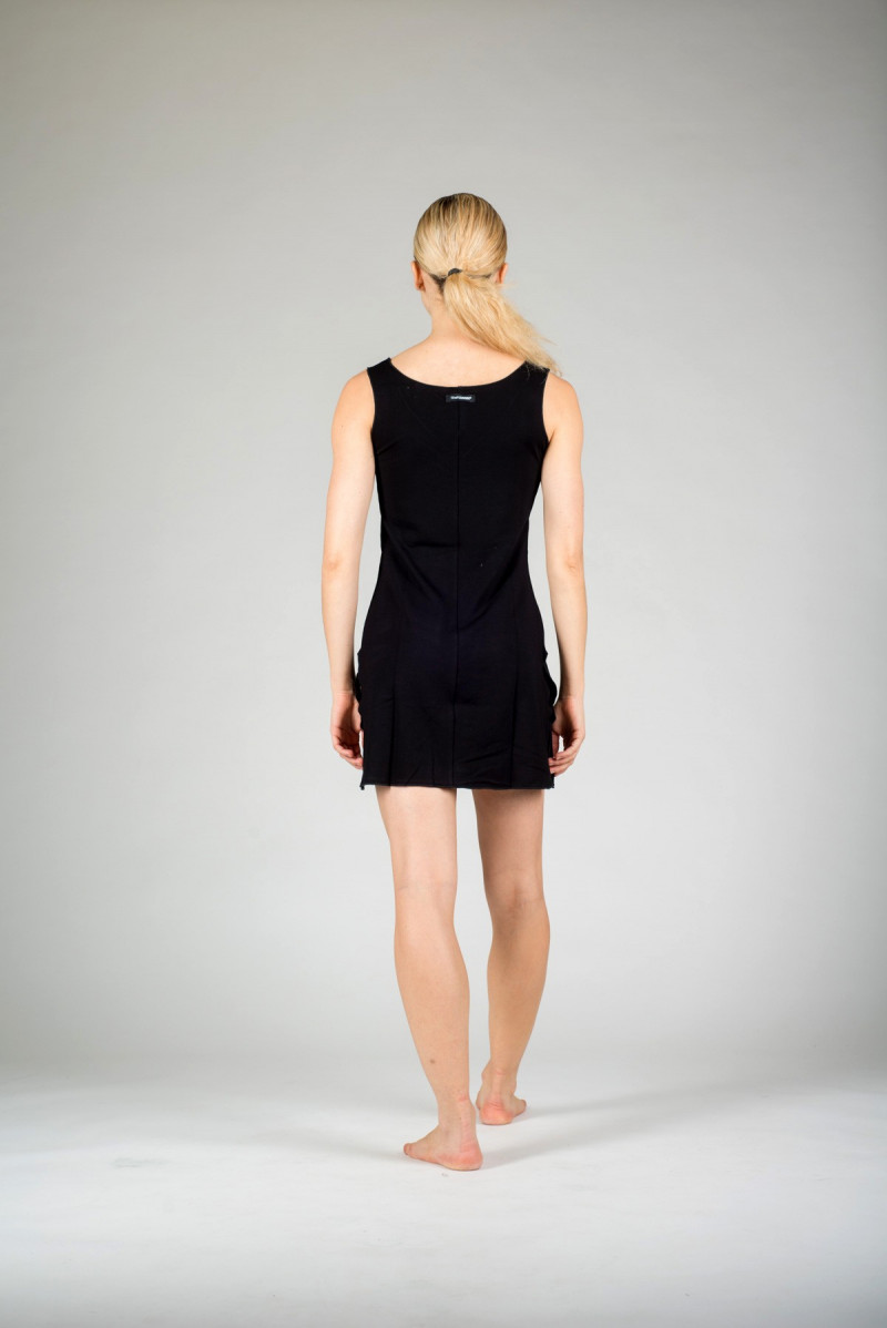 Temps danss Violine black tunic dress