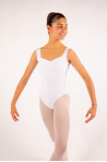 Justaucorps enfant Ballet Rosa Inaya blanc