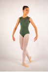 Justaucorps enfant Ballet Rosa Rita olive