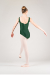 Wear Moi Faustine children forest green leotard