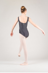 Wear Moi Faustine children dark grey leotard