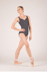 Wear Moi Faustine dark grey grey leotard