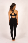 Brassière maintien élastique td Temps Danse Galia noir