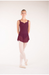 Wear Moi Daphne child burgundy skirt