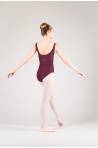 Wear Moi Galate burgundy leotard