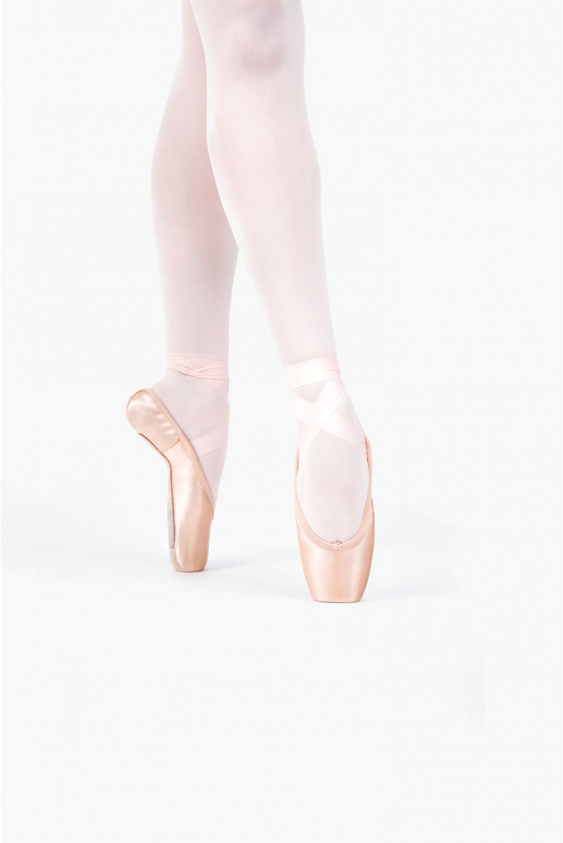 Chaussons de danse Classique Pointes en satin noir