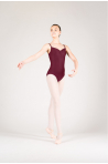 Wear Moi Abbie burgundy leotard