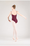 Wear Moi Abbie burgundy leotard