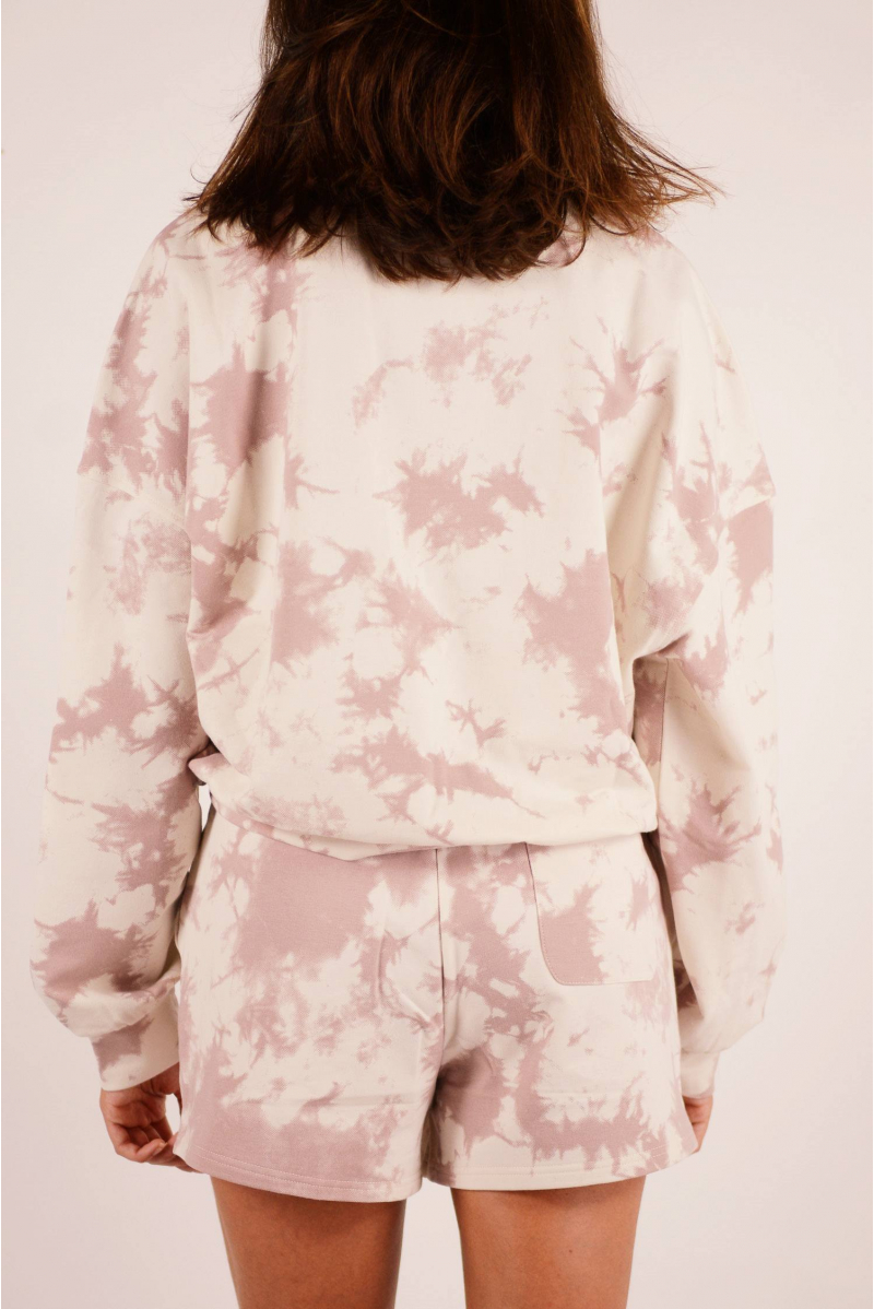 Sweat Erwin Varley taupe Tie and dye