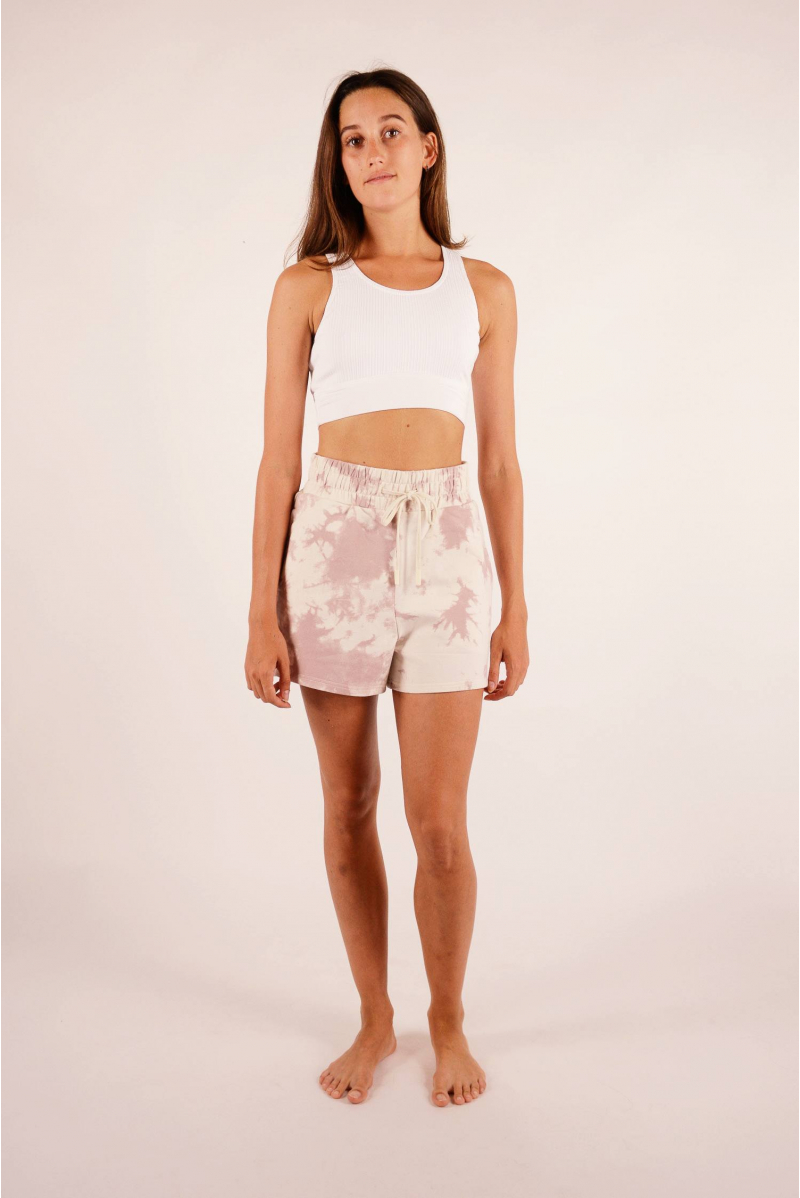 Short Gade Varley taupe Tie and Dye