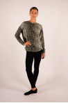 Sweatshirt Majestic Filatures Leopard