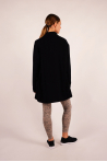 Long sleeve vest Majestic Filatures black