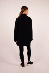Long sleeve vest Majestic Filatures black