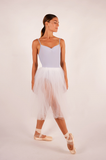 Tutu long Danse MDA blanc adulte - Mademoiselle Danse