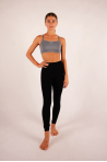 Strappy bra top grey
